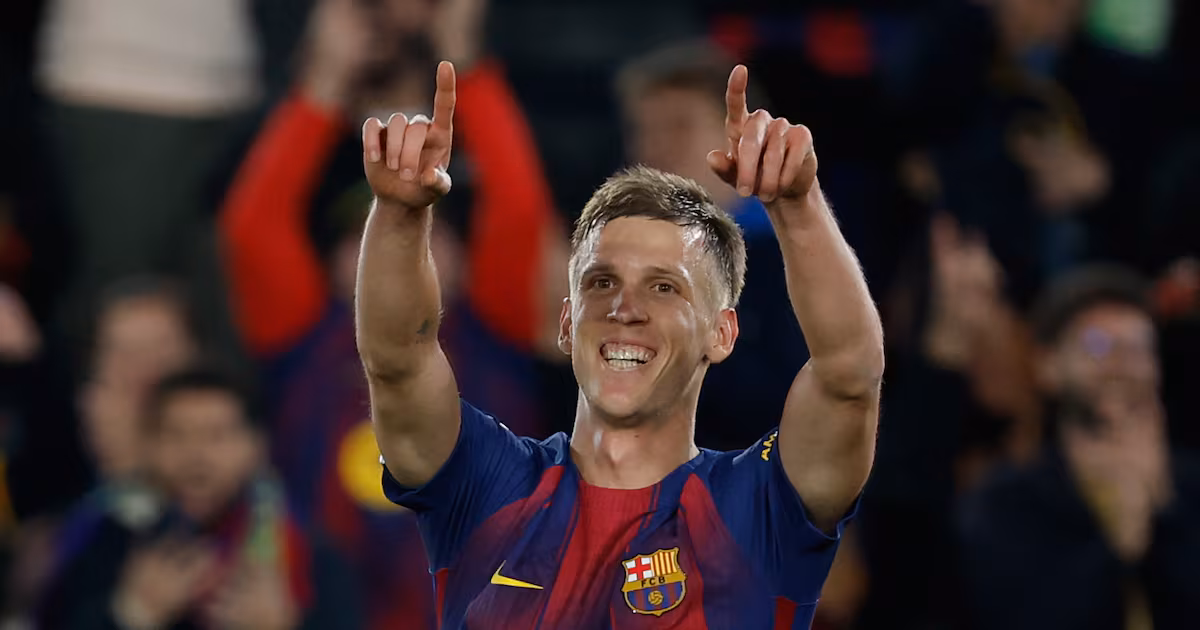 Dani Olmo scores, gets injured as Barcelona beats Atletico Madrid