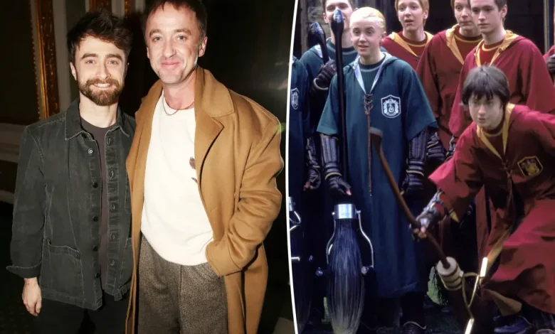 Daniel Radcliffe and Tom Felton have an epic ‘Harry Potter’ reunion 24 years after first film