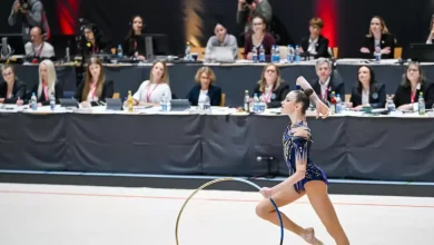 Darja Var­fo­lo­meev be­geis­tert beim Bundesliga-​Finale