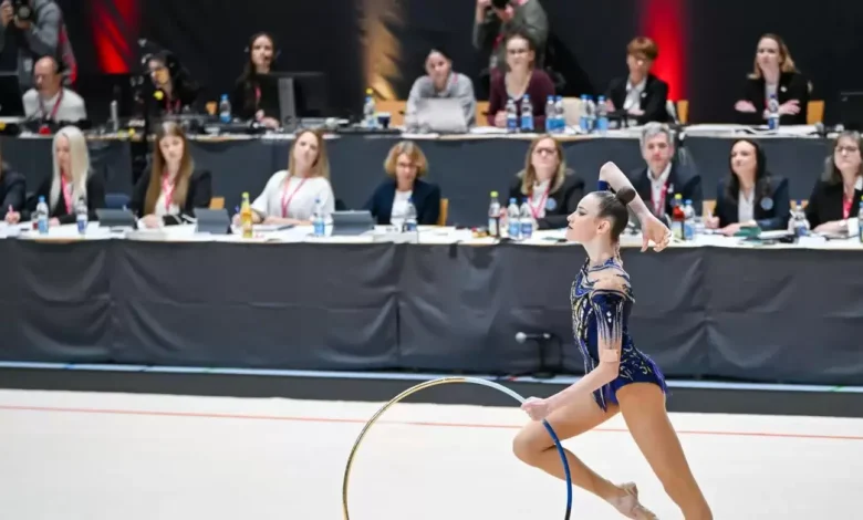 Darja Var­fo­lo­meev be­geis­tert beim Bundesliga-​Finale