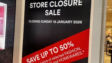 David Jones confirms the closure of two key locations
