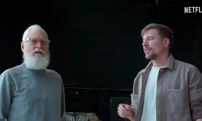 David Letterman Seems To Have Gone From Interviewing Obama To Being a Stop on MrBeast's Press Tour