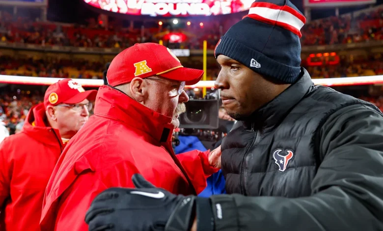 DeMeco Ryans dismisses Chiefs rivalry while showing love to Andy Reid