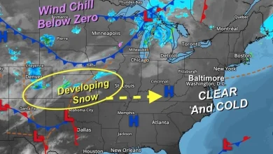 December 3 Cold Icy Start To A Dry Day With Next Snow Chance Friday