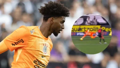 Defesa milagrosa de Hugo Souza impede gol de bicicleta de Matheus Pereira em Corinthians x Cruzeiro