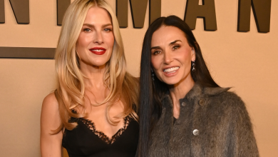 Demi Moore and Ali Larter Make Texture the Point in Lace, Mohair and Suede at the ‘Landman’ Season Two FYC Event