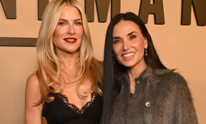 Demi Moore and Ali Larter Make Texture the Point in Lace, Mohair and Suede at the ‘Landman’ Season Two FYC Event