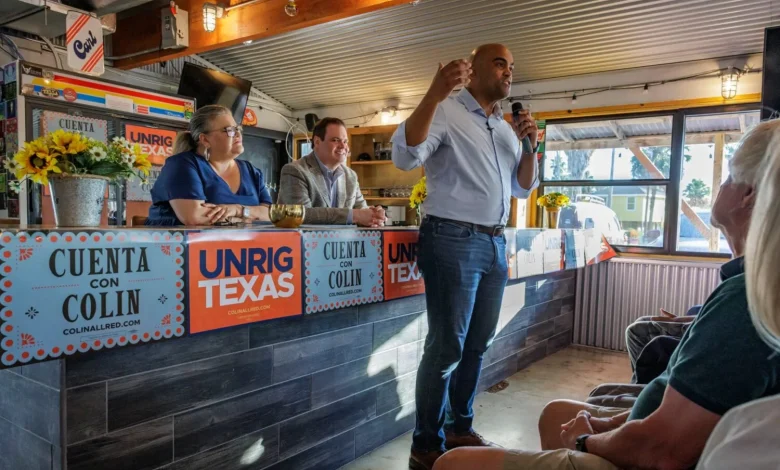 Democrat Colin Allred drops out of Senate race, announces run for 33rd Congressional District