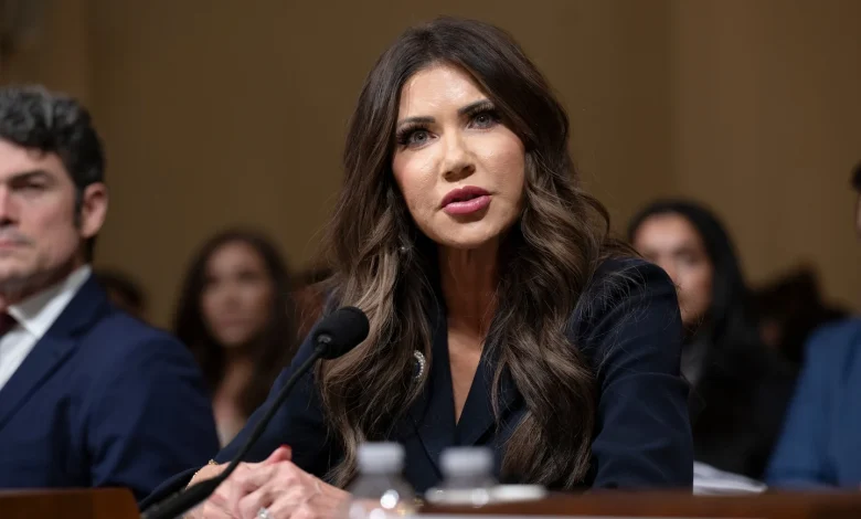 Democrats lambaste Noem, demand she resign at combative congressional hearing