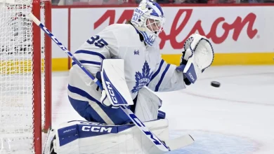 Dennis Hildeby's emergence is putting real pressure on the Maple Leafs' Woll-Stolarz duo