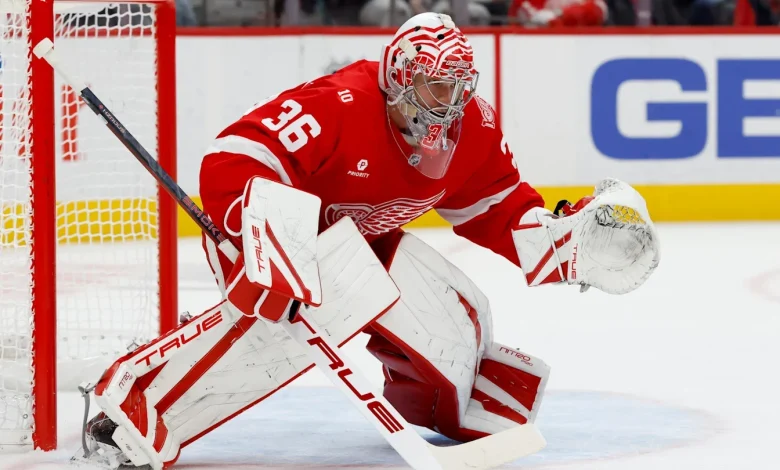 Detroit Red Wings' road trip gives John Gibson perfect opportunity to turn season around