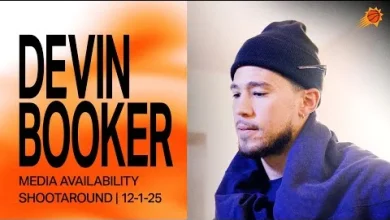 Devin Booker Shootaround Media Availability | 12-1-25