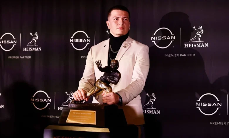 Diego Pavia's turtleneck and chains headline Heisman Trophy finalist fashion