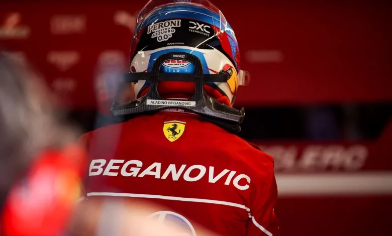 Dino Beganovic returns with Ferrari in Abu Dhabi