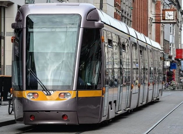 Disruption for commuters as Luas line down due to power fault, heavy traffic delays in city centre