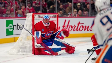 Dobes makes 27 saves, Canadiens defeat Oilers