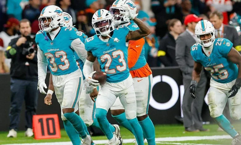 Dolphins injury report. News on emerging defensive line, tight end, league fines