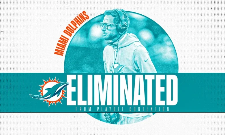 Dolphins officially eliminated from playoffs for second straight year