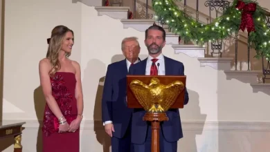 Don Jr. Reveals Engagement to New Girlfriend in Awkward Speech
