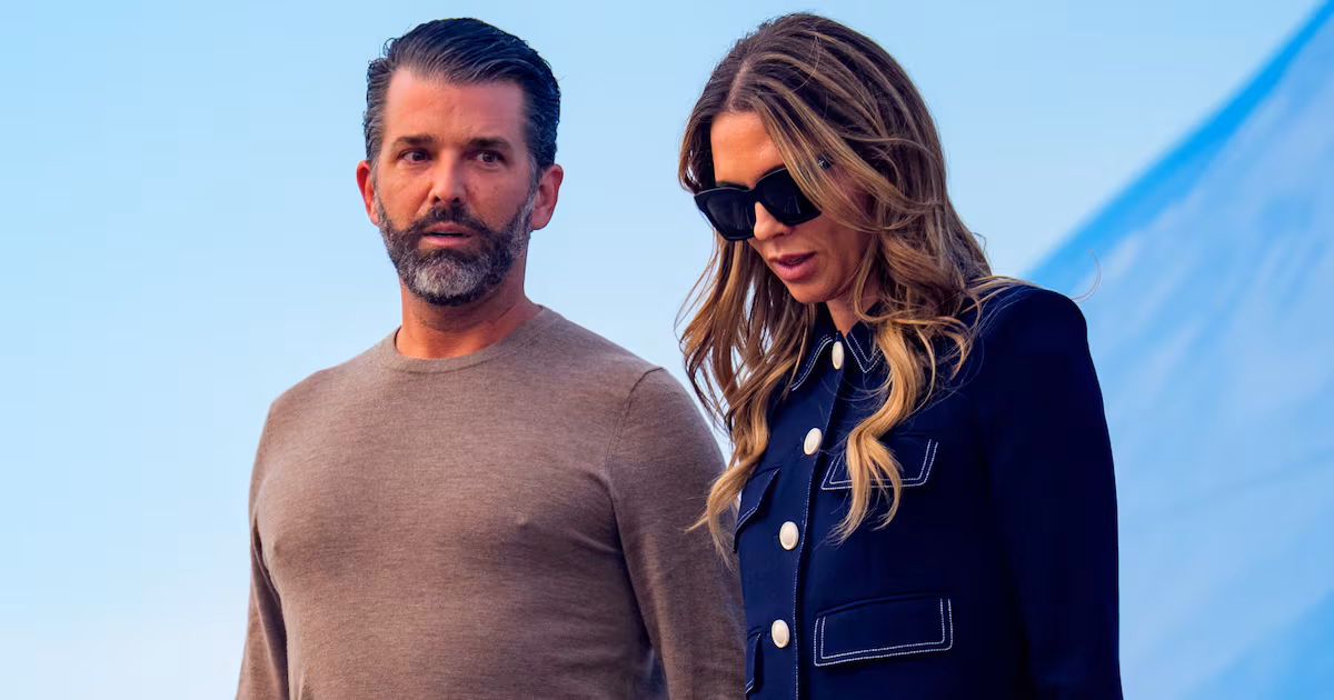 Don Jr. Reveals Engagement to New Girlfriend in Awkward Speech