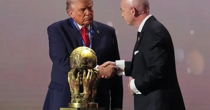 Donald Trump awarded with inaugural FIFA Peace Prize