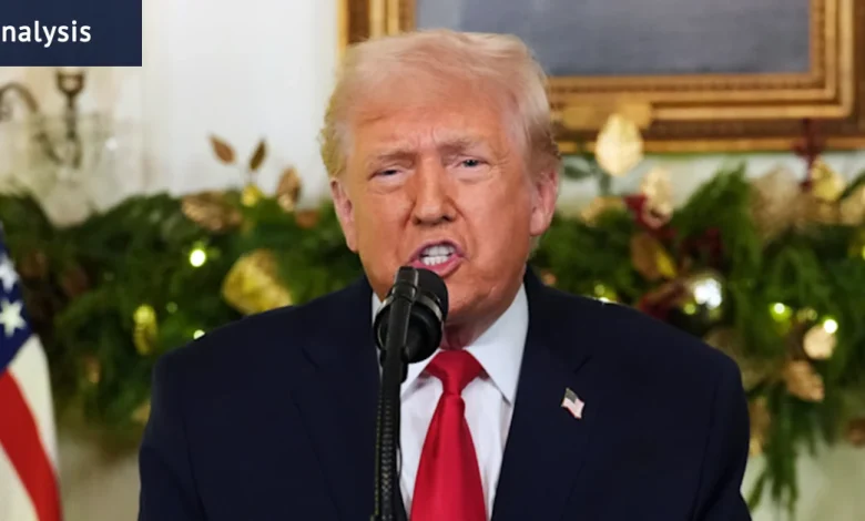 Donald Trump’s shouty prime-time address suggests he may not have another gear