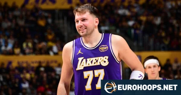 Doncic is in Slovenia for the birth of his second child