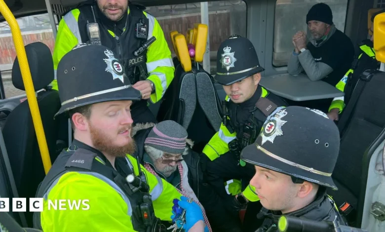 Dozens arrested at pro-Palestine protests across England