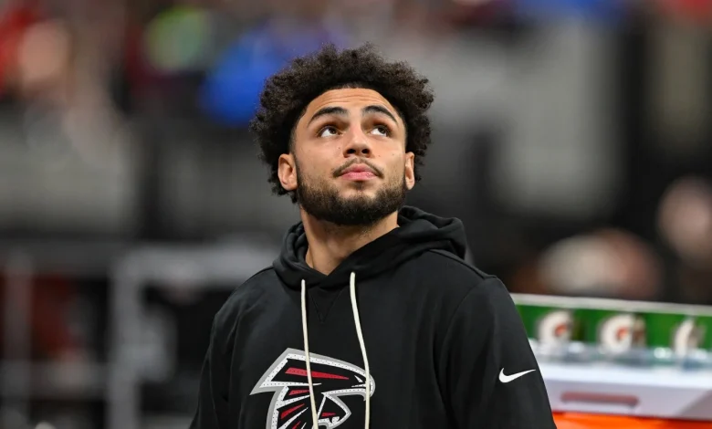 Drake London will practice on Wednesday