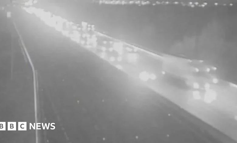 Driver in his 20s killed in M1 crash near Northampton