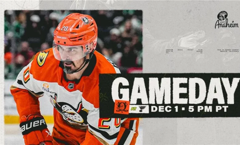 Ducks Look to Bounce Back in St. Louis