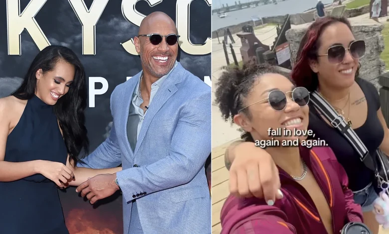 Dwayne Johnson's Daughter Ava Raine Confirms Relationship With NXT Wrestler Tatyanna Dumas
