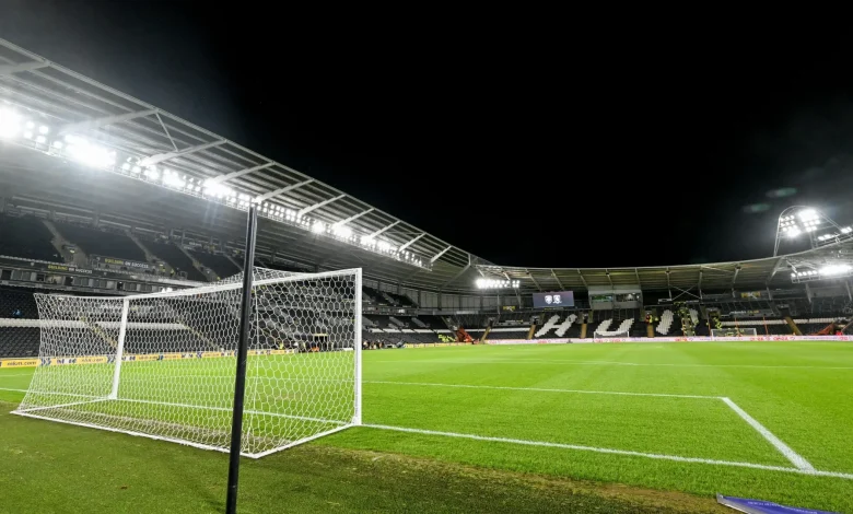 EFL clash DELAYED by weather with new kick-off time announced as fans blast ‘shambles’