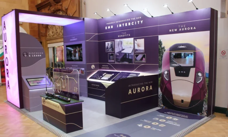 EMR launches new Aurora trains pop-up at Nottingham Station