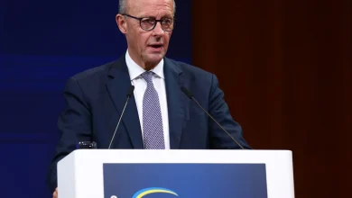 EU will be ‘severely damaged for years’ if assets plan fails, says Germany’s Merz