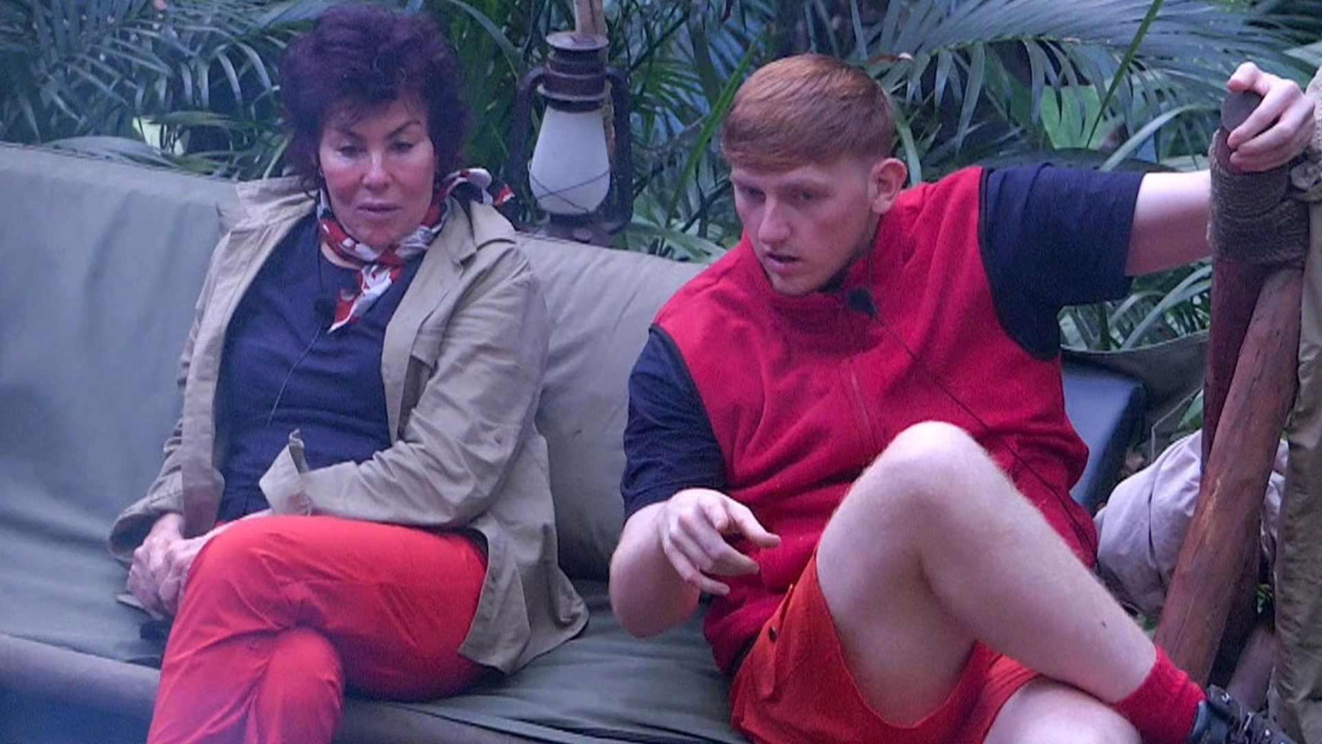 EXCLUSIVE I’m A Celeb: Ginge’s sister, ‘We love seeing him with Ruby’