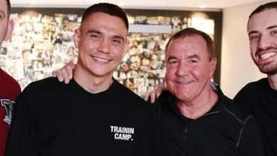 EXCLUSIVE: Tim Tszyu took a photo with Jeff Fenech to unveil him as a new team member. Then something 'strange' happened