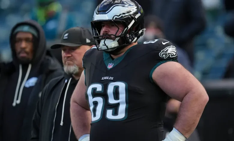 Eagles Injury Report: Landon Dickerson rests