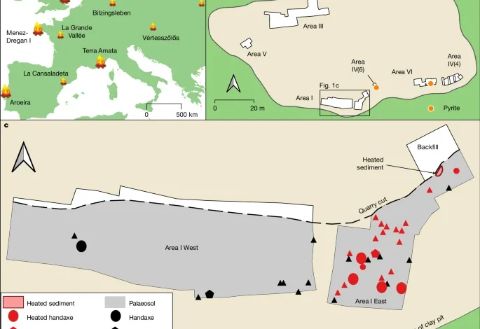 Earliest evidence of making fire