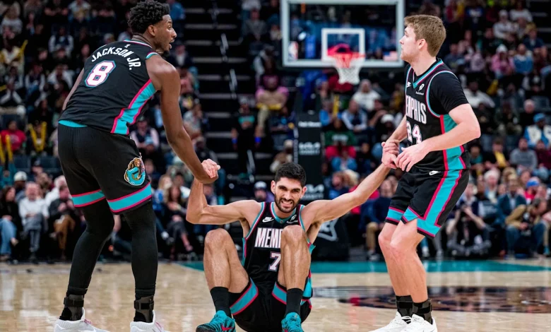 Edey-less Memphis reverts back to losing ways as Utah Jazz notch upset