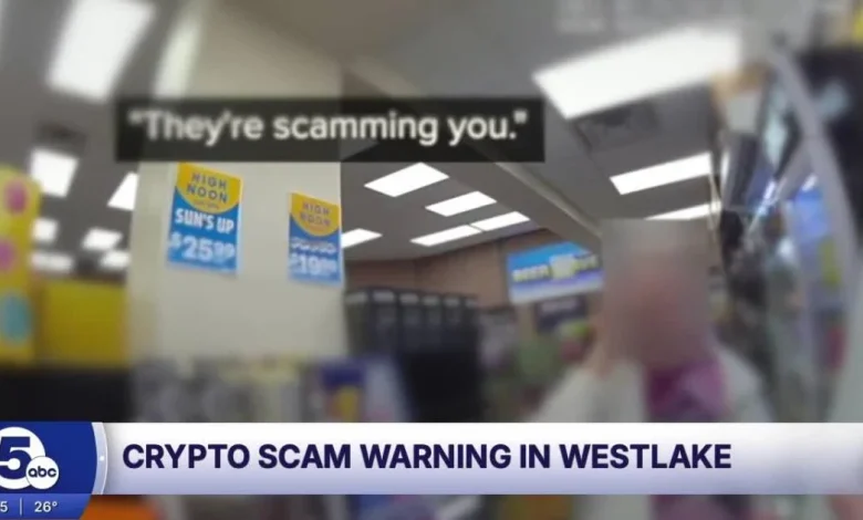 'Education is the key': Westlake Police stop woman from pouring thousands into crypto ATM