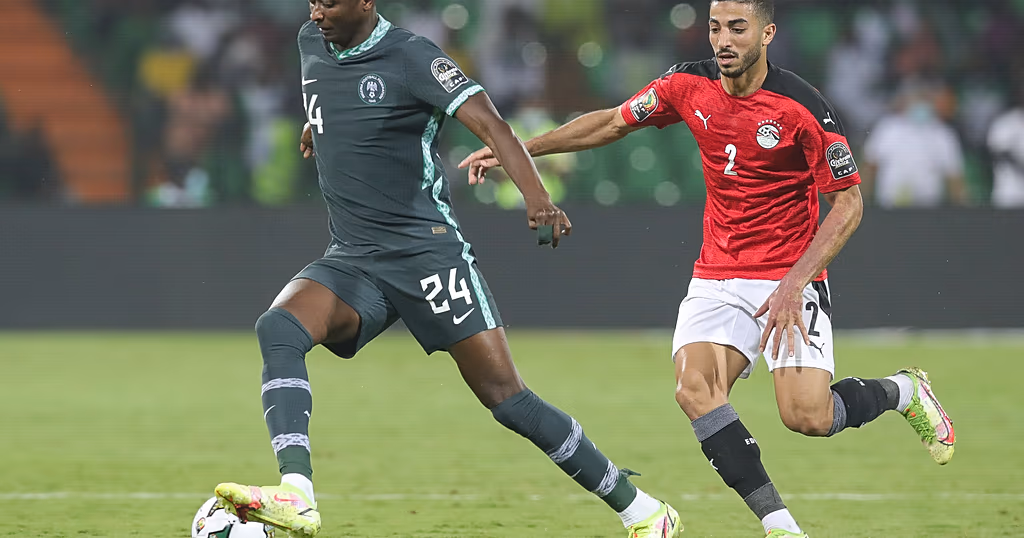 Egypt and Nigeria warm up for international friendly ahead of AFCON kickoff