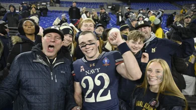 Eli Heidenreich, Alex Tecza add exclamation point to Navy journey with thrilling comeback win over Army