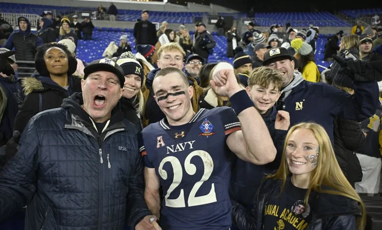 Eli Heidenreich, Alex Tecza add exclamation point to Navy journey with thrilling comeback win over Army