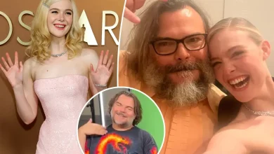 Elle Fanning, 27, thinks Jack Black, 56, is the ‘hottest man’ she’s ever seen — here’s how he reacted