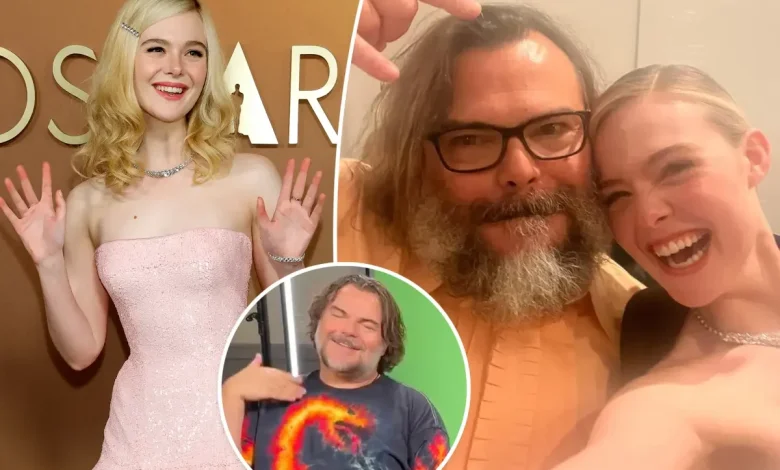 Elle Fanning, 27, thinks Jack Black, 56, is the ‘hottest man’ she’s ever seen — here’s how he reacted