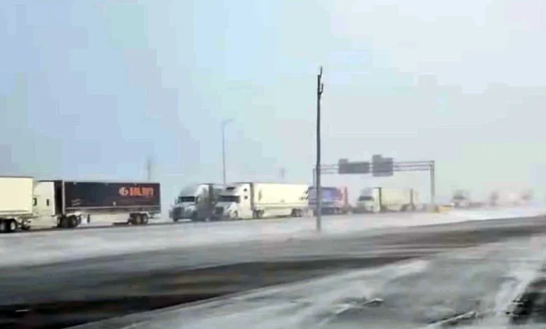 Emergency crews respond to crash on closed highway