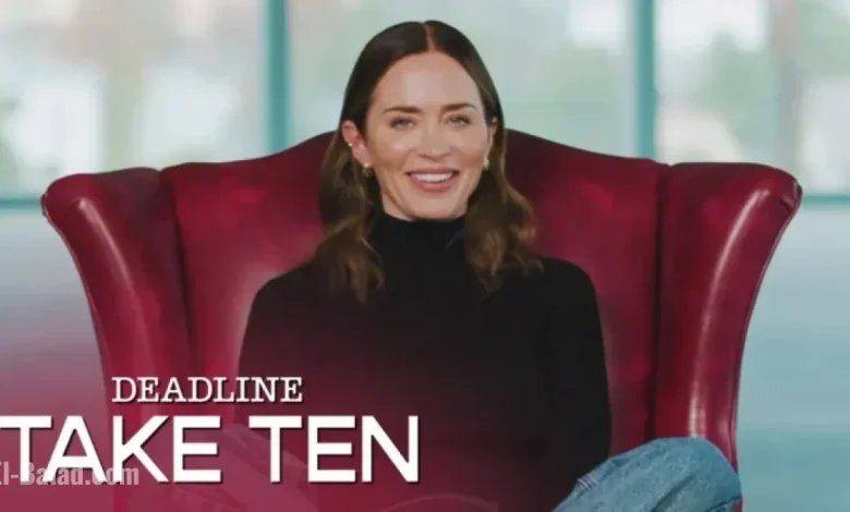 Emily Blunt Discusses ‘The Smashing Machine’ and ‘A Quiet Place Part III’
