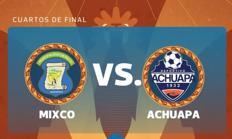 En vivo: Mixco vs. Achuapa, sigue los detalles del encuentro de vuelta de los cuartos de final