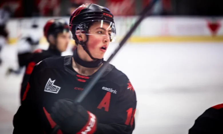 Équipe Canada junior | Caleb Desnoyers est l’unique Québécois invité au camp